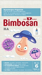 Bimbosan HA Follow-on Milk For all babies for whom continued protection against allergies is desired after 6 months
